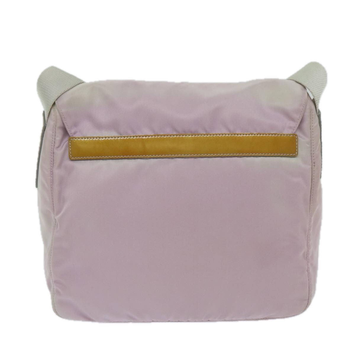 PRADA Shoulder Bag Nylon Pink Auth bs11377 - 0