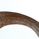 BVLGARI Hand Bag Leather Brown Auth bs11381-8