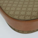 CELINE Macadam Canvas Hand Bag Beige Auth bs11411-12