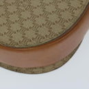 CELINE Macadam Canvas Hand Bag Beige Auth bs11411-13