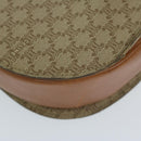 CELINE Macadam Canvas Hand Bag Beige Auth bs11411-14