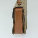 CELINE Macadam Canvas Hand Bag Beige Auth bs11411-4