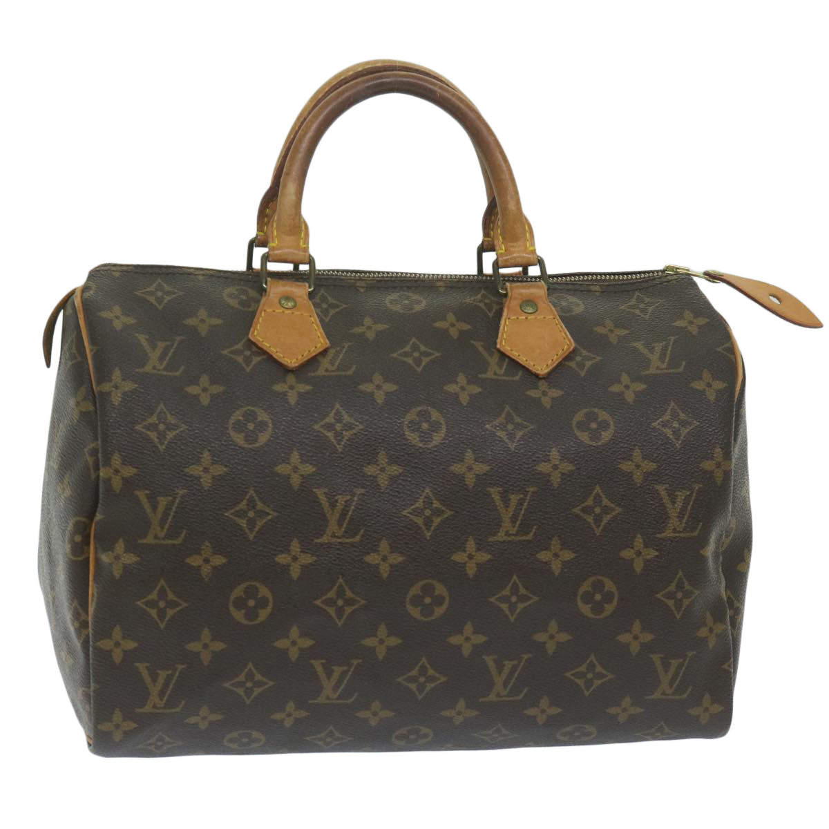 LOUIS VUITTON Monogram Speedy 30 Hand Bag M41526 LV Auth bs11443