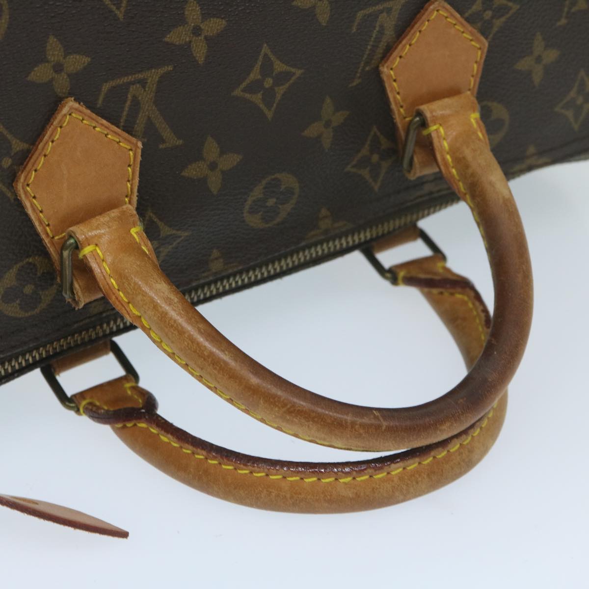 LOUIS VUITTON Monogram Speedy 30 Hand Bag M41526 LV Auth bs11443