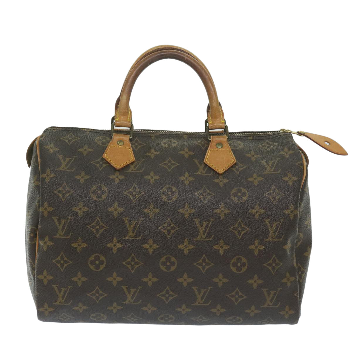 LOUIS VUITTON Monogram Speedy 30 Hand Bag M41526 LV Auth bs11443