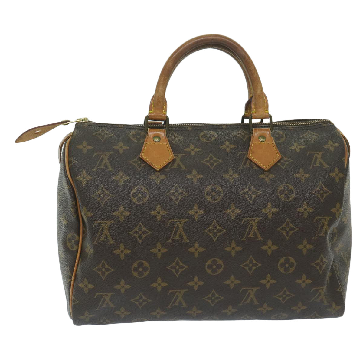 LOUIS VUITTON Monogram Speedy 30 Hand Bag M41526 LV Auth bs11443