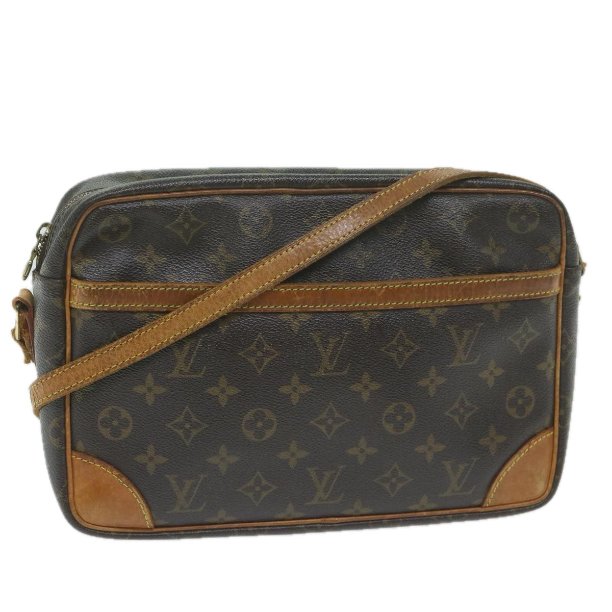 LOUIS VUITTON Monogram Trocadero 30 Shoulder Bag M51272 LV Auth bs11493