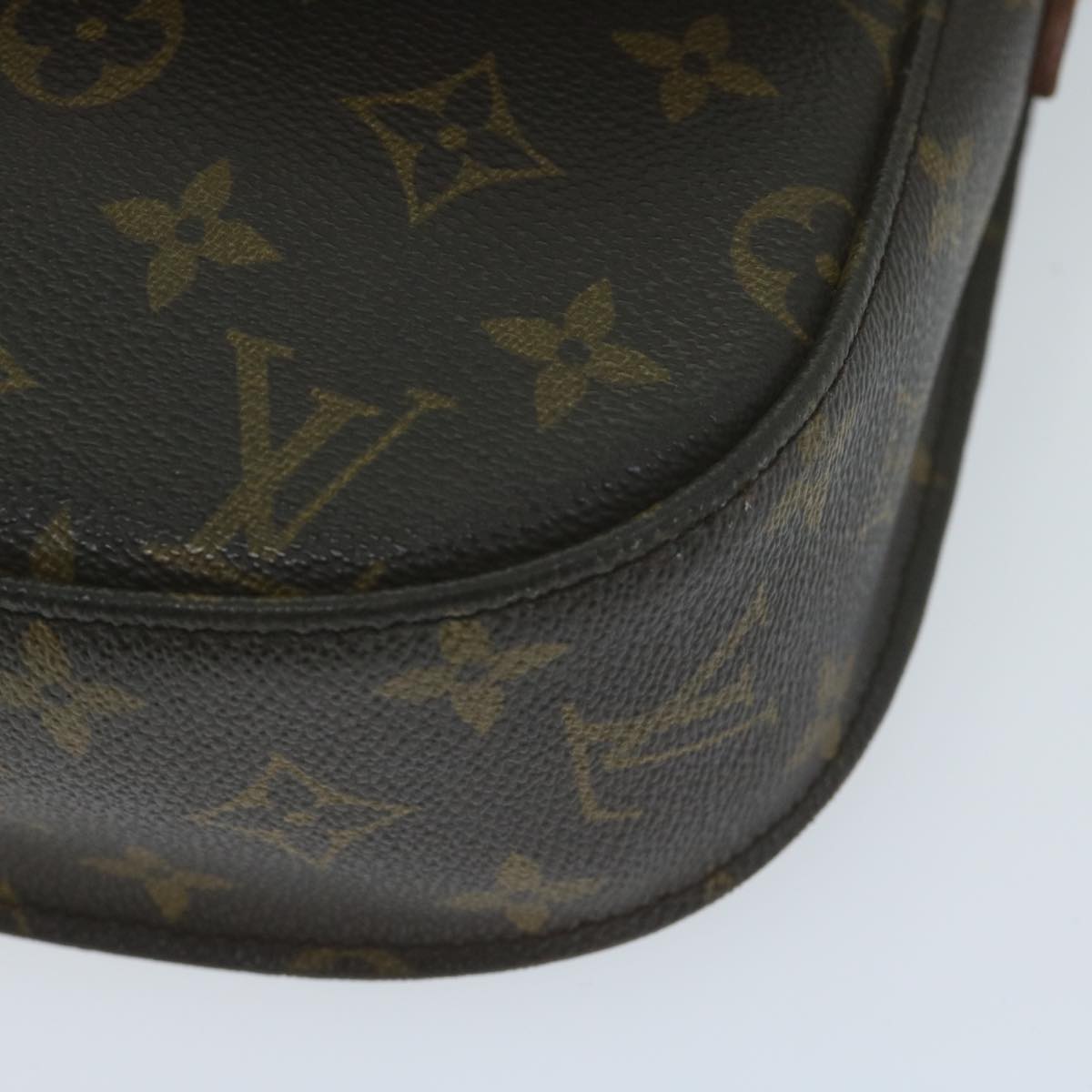 LOUIS VUITTON Monogram Saint Cloud GM Shoulder Bag M51242 LV Auth bs11495