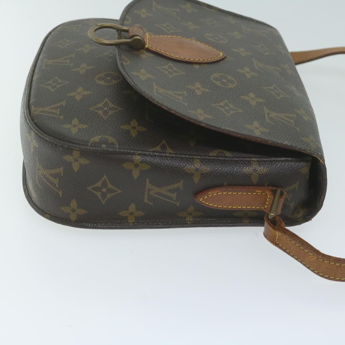 LOUIS VUITTON Monogram Saint Cloud GM Shoulder Bag M51242 LV Auth bs11495