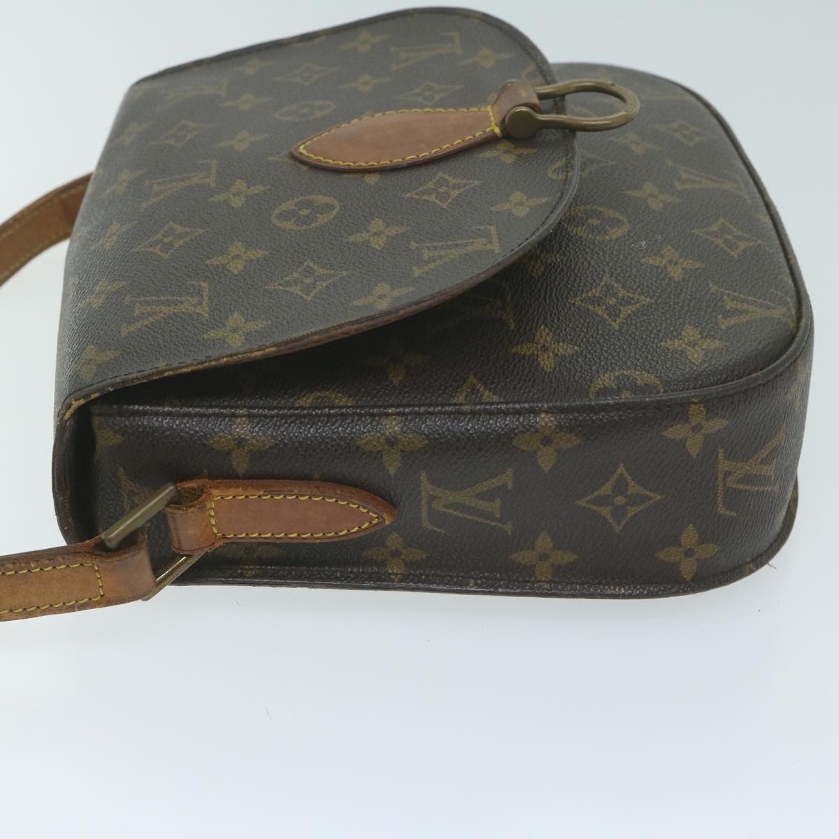 LOUIS VUITTON Monogram Saint Cloud GM Shoulder Bag M51242 LV Auth bs11495