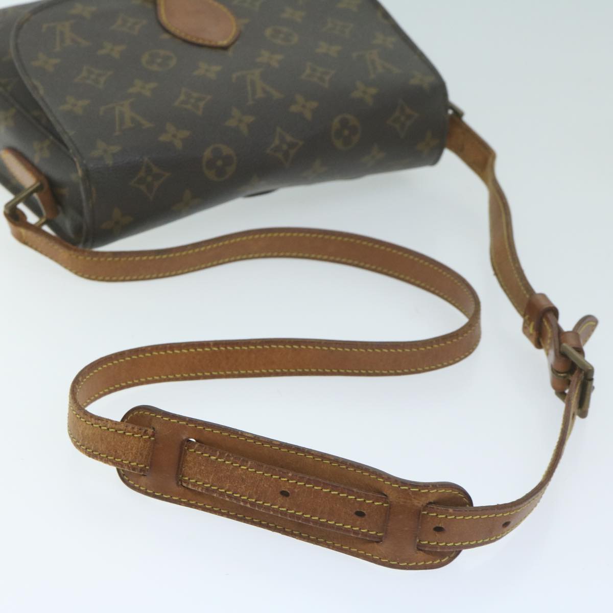 LOUIS VUITTON Monogram Saint Cloud GM Shoulder Bag M51242 LV Auth bs11495