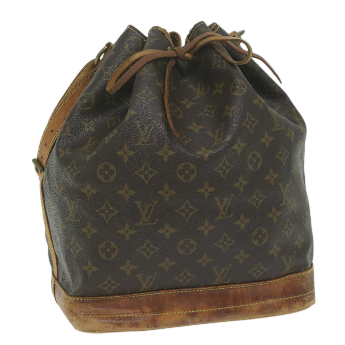 LOUIS VUITTON Monogram Noe Shoulder Bag M42224 LV Auth bs11496