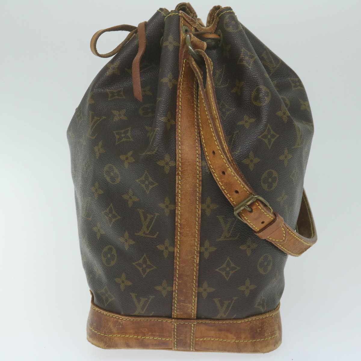 LOUIS VUITTON Monogram Noe Shoulder Bag M42224 LV Auth bs11496