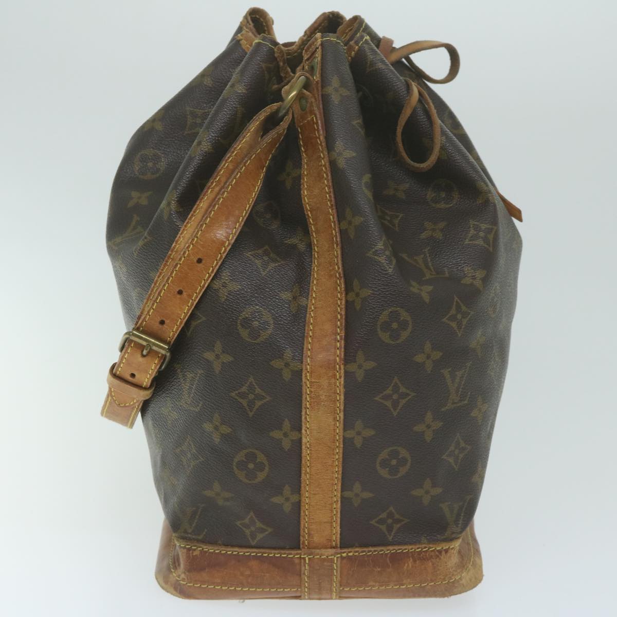 LOUIS VUITTON Monogram Noe Shoulder Bag M42224 LV Auth bs11496