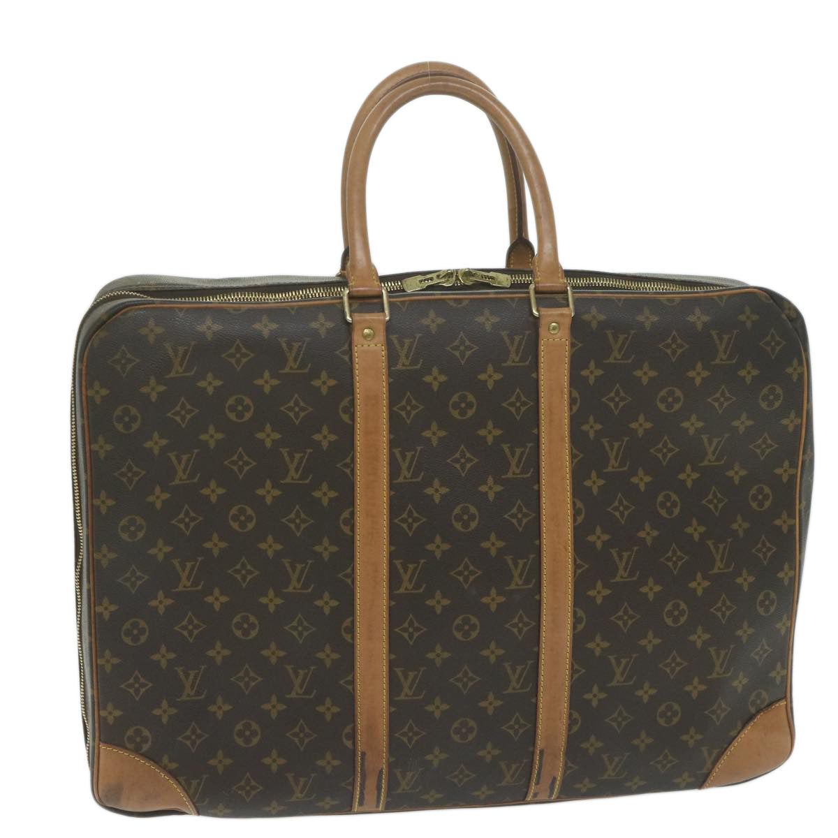 LOUIS VUITTON Monogram Sirius 50 Boston Bag M41406 LV Auth bs11497