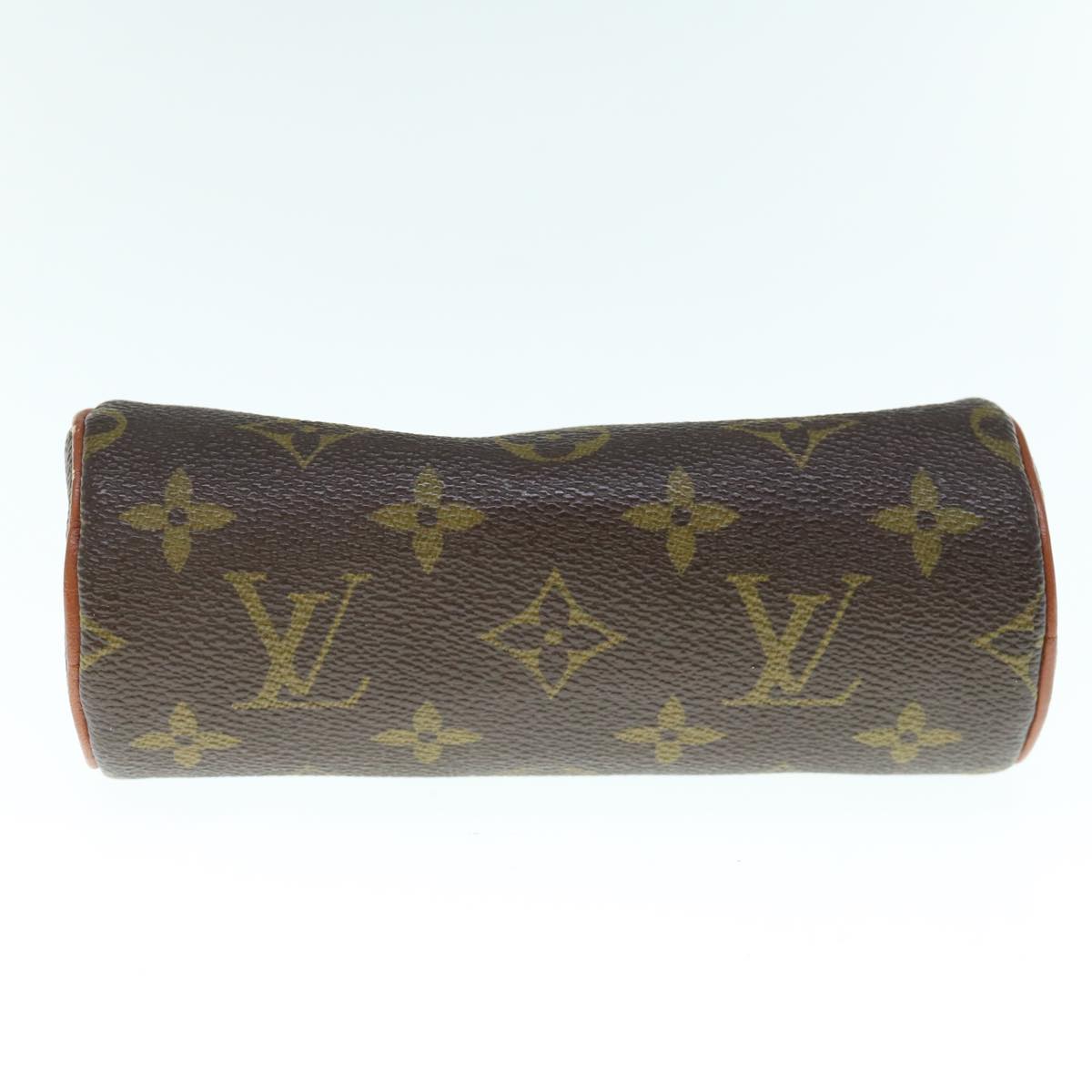 LOUIS VUITTON Monogram Papillon Pouch LV Auth bs11507