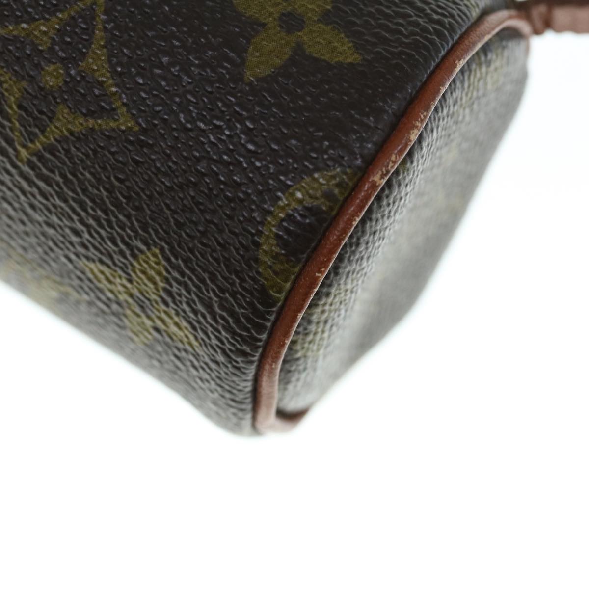 LOUIS VUITTON Monogram Papillon Pouch LV Auth bs11507