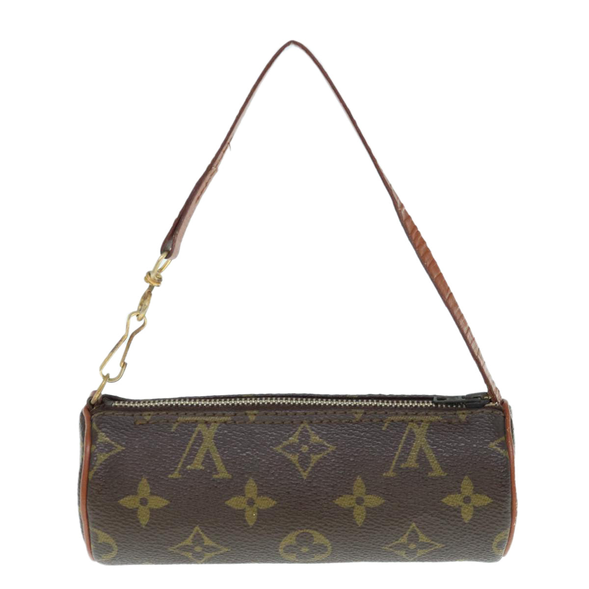 LOUIS VUITTON Monogram Papillon Pouch LV Auth bs11507