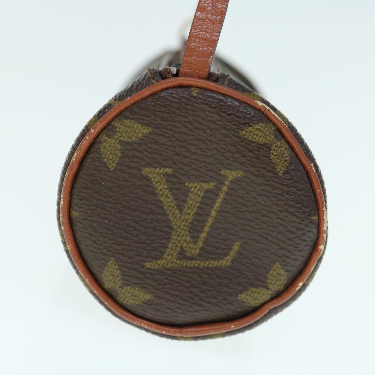 LOUIS VUITTON Monogram Papillon Pouch LV Auth bs11507