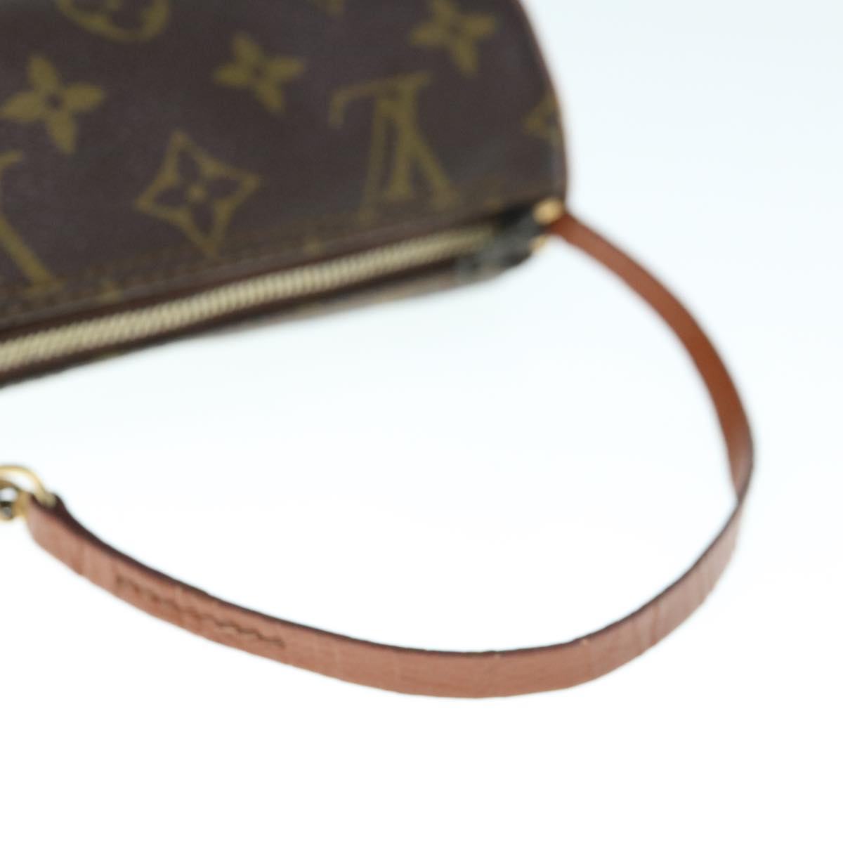 LOUIS VUITTON Monogram Papillon Pouch LV Auth bs11507