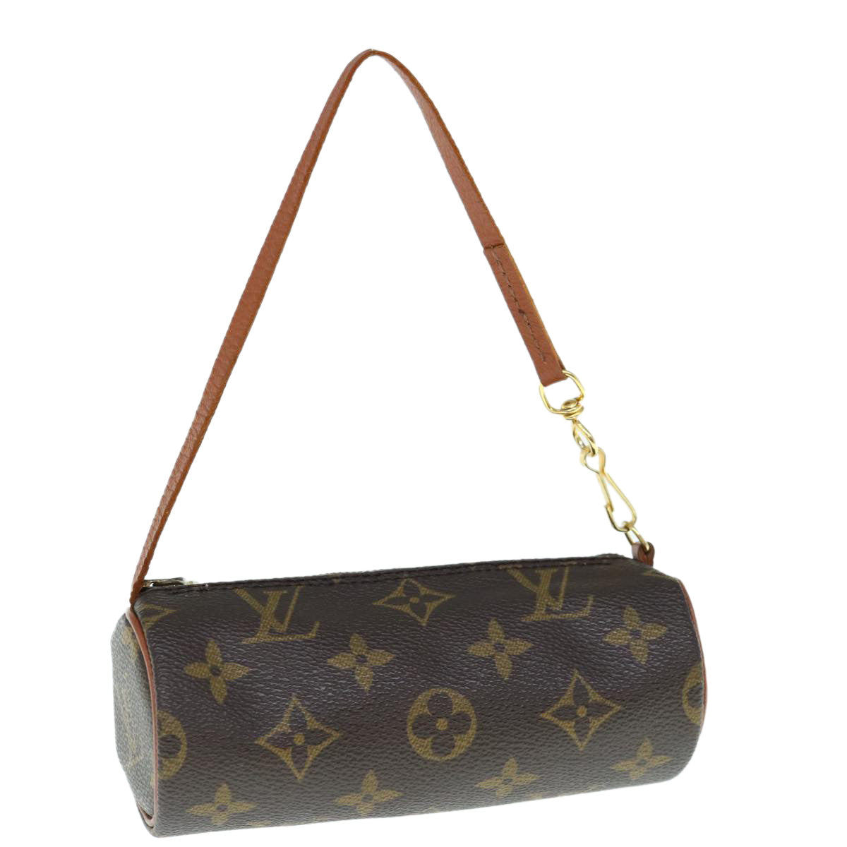 LOUIS VUITTON Monogram Papillon Pouch LV Auth bs11509