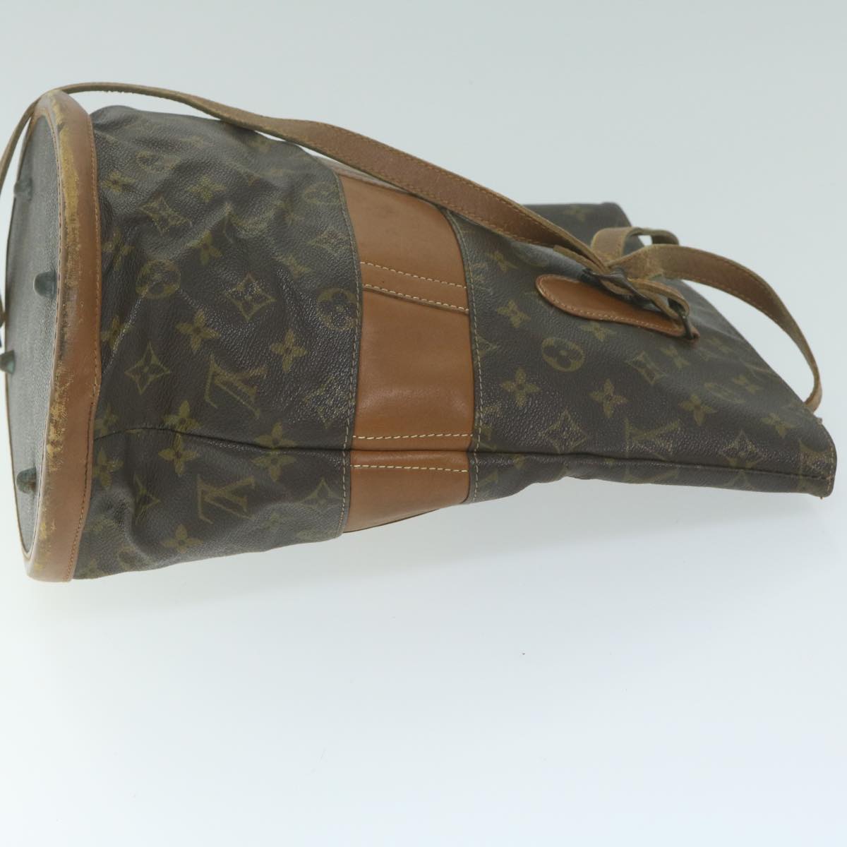 LOUIS VUITTON Monogram Bucket GM Shoulder Bag USA limited T42236 LV Auth bs11512