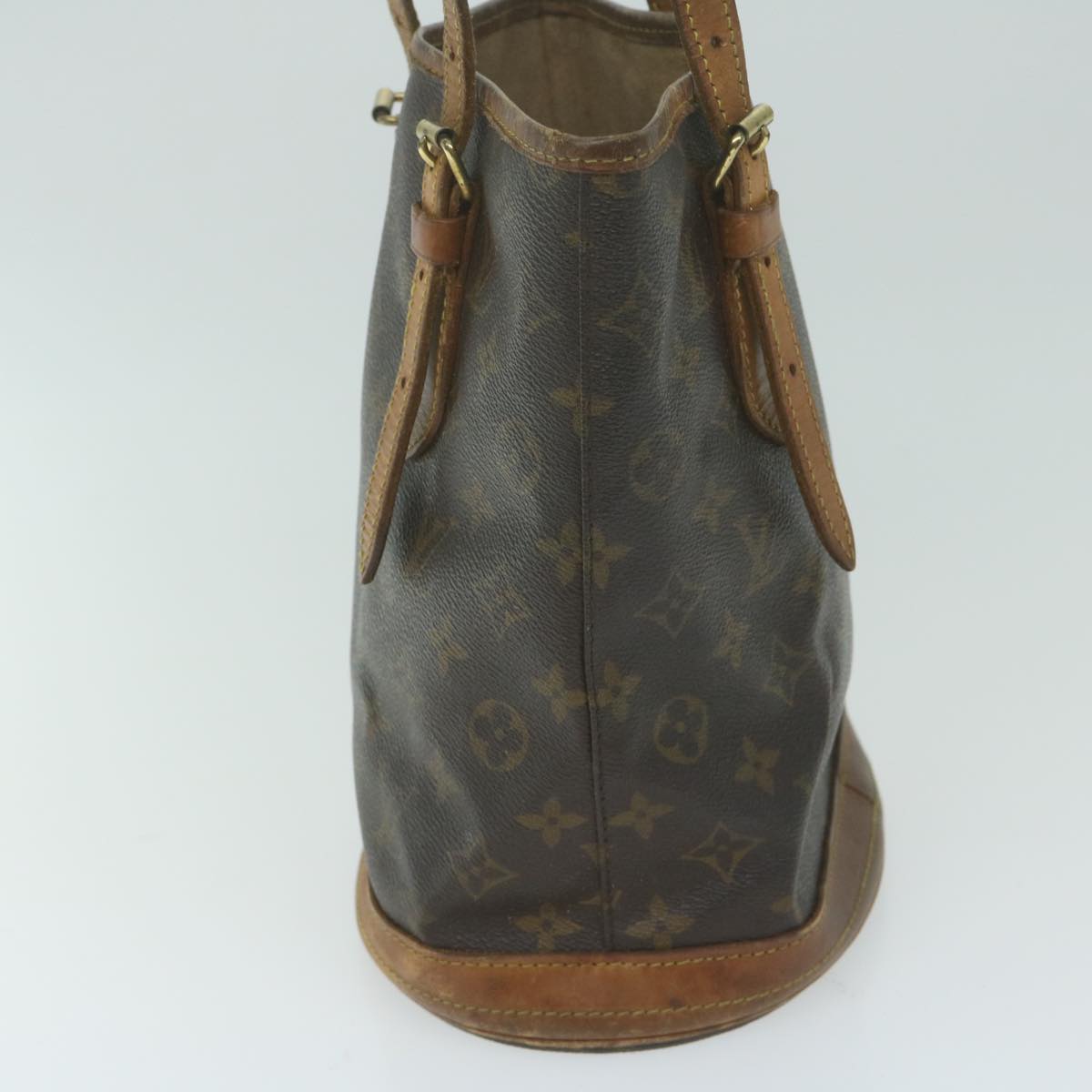 LOUIS VUITTON Monogram Bucket PM Shoulder Bag M42238 LV Auth bs11534