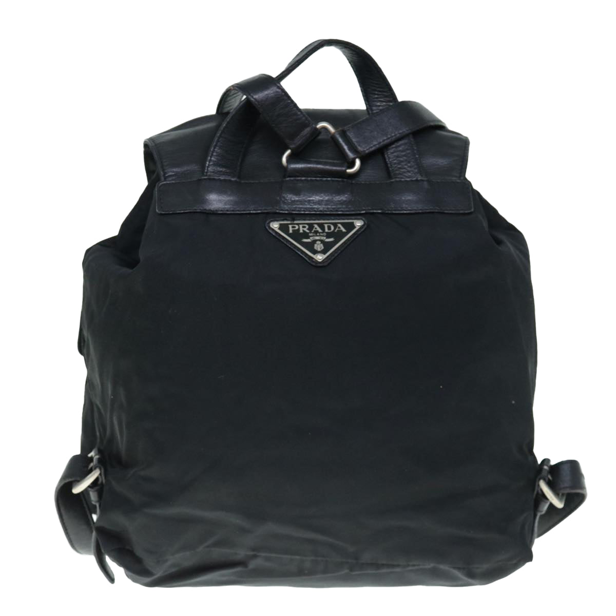 PRADA Backpack Nylon Black Auth bs11548 - 0