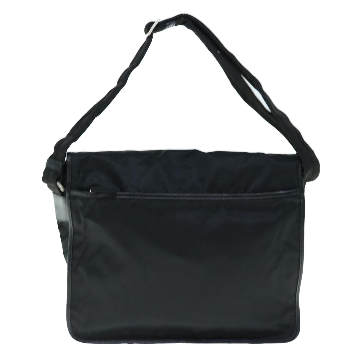 PRADA Shoulder Bag Nylon Black Auth bs11549 - 0