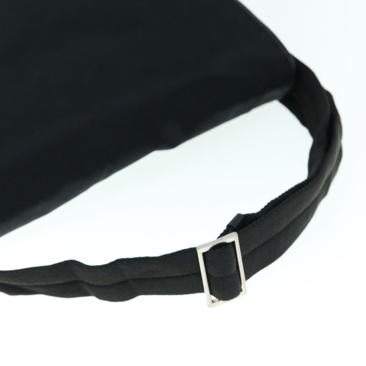 PRADA Shoulder Bag Nylon Black Auth bs11549