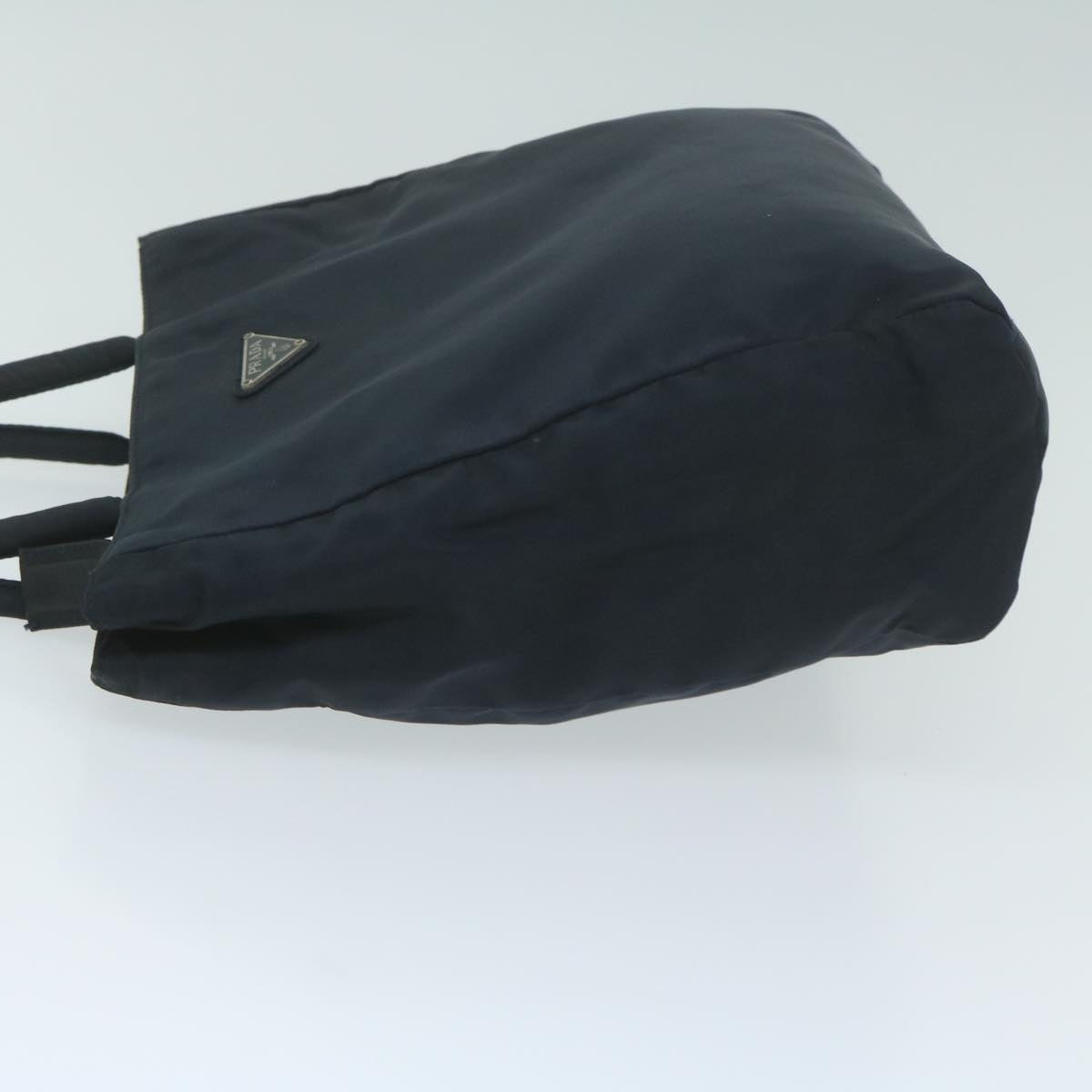 PRADA Hand Bag Nylon Navy Auth bs11556