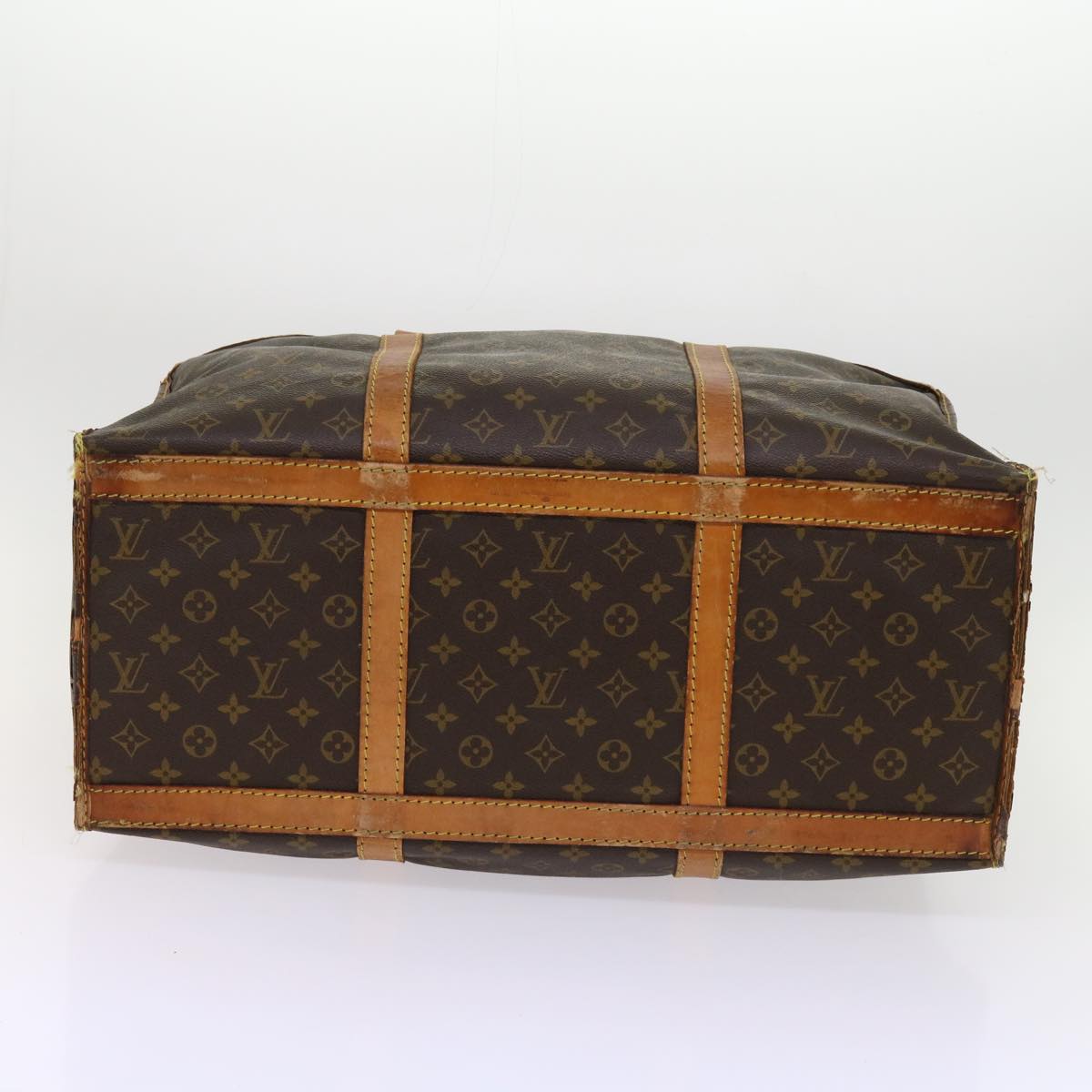 LOUIS VUITTON Monogram Sac Shan 55 Pet Carry M42020 LV Auth bs11574