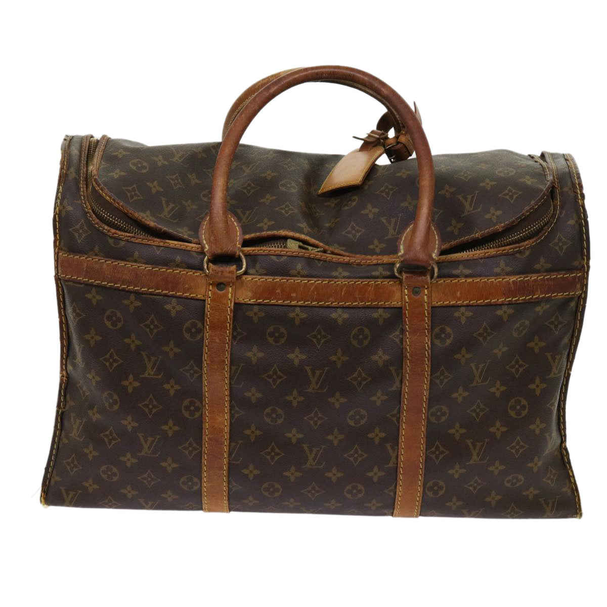 LOUIS VUITTON Monogram Sac Shan 55 Pet Carry M42020 LV Auth bs11574 - 0