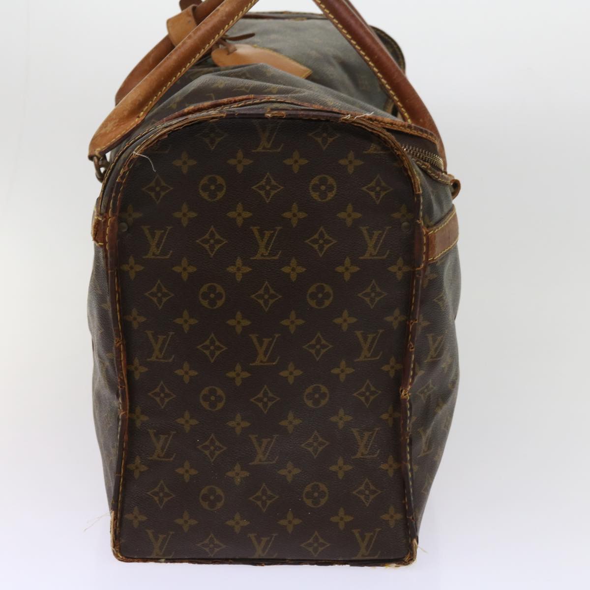 LOUIS VUITTON Monogram Sac Shan 55 Pet Carry M42020 LV Auth bs11574