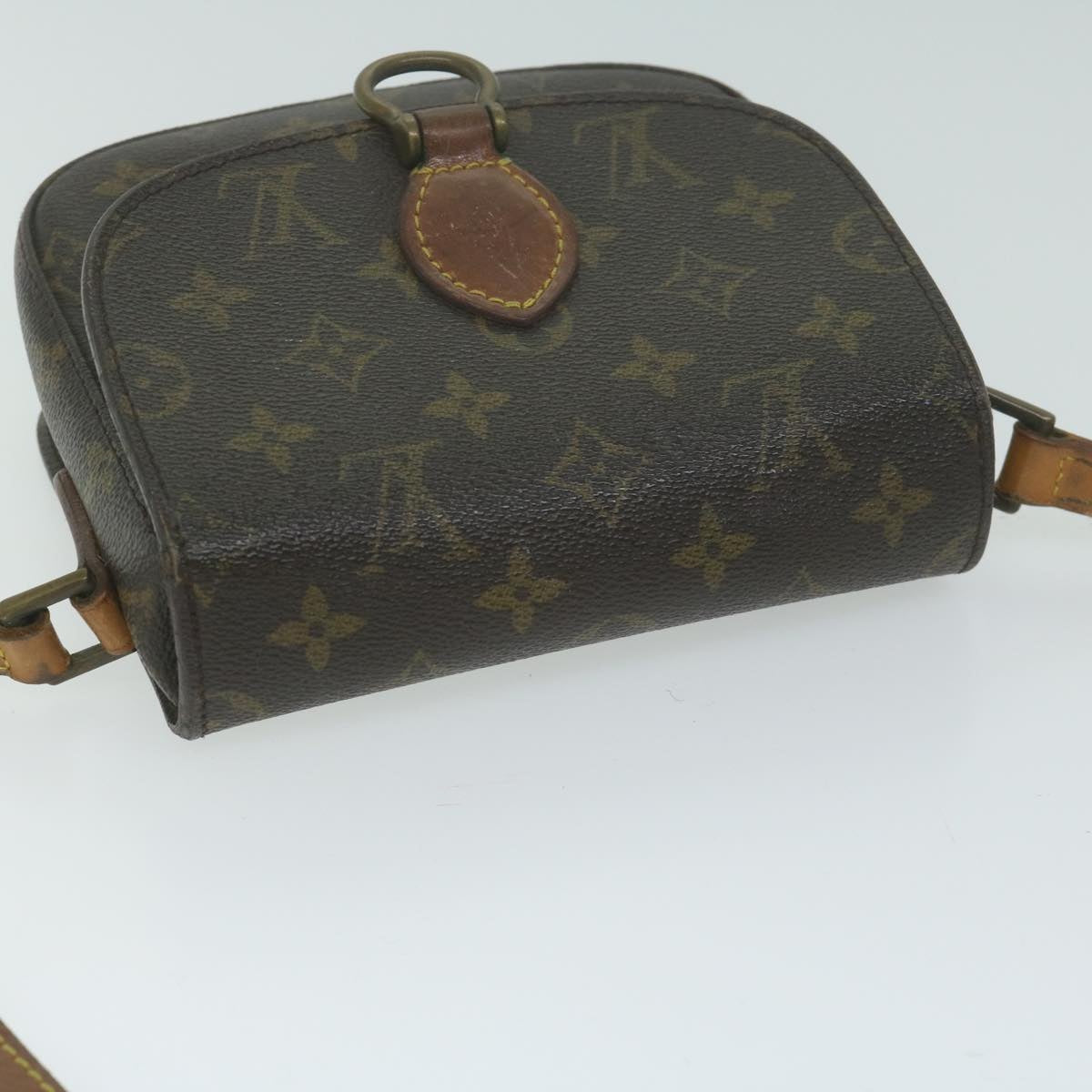 LOUIS VUITTON Monogram Saint Cloud PM Shoulder Bag M51244 LV Auth bs11582