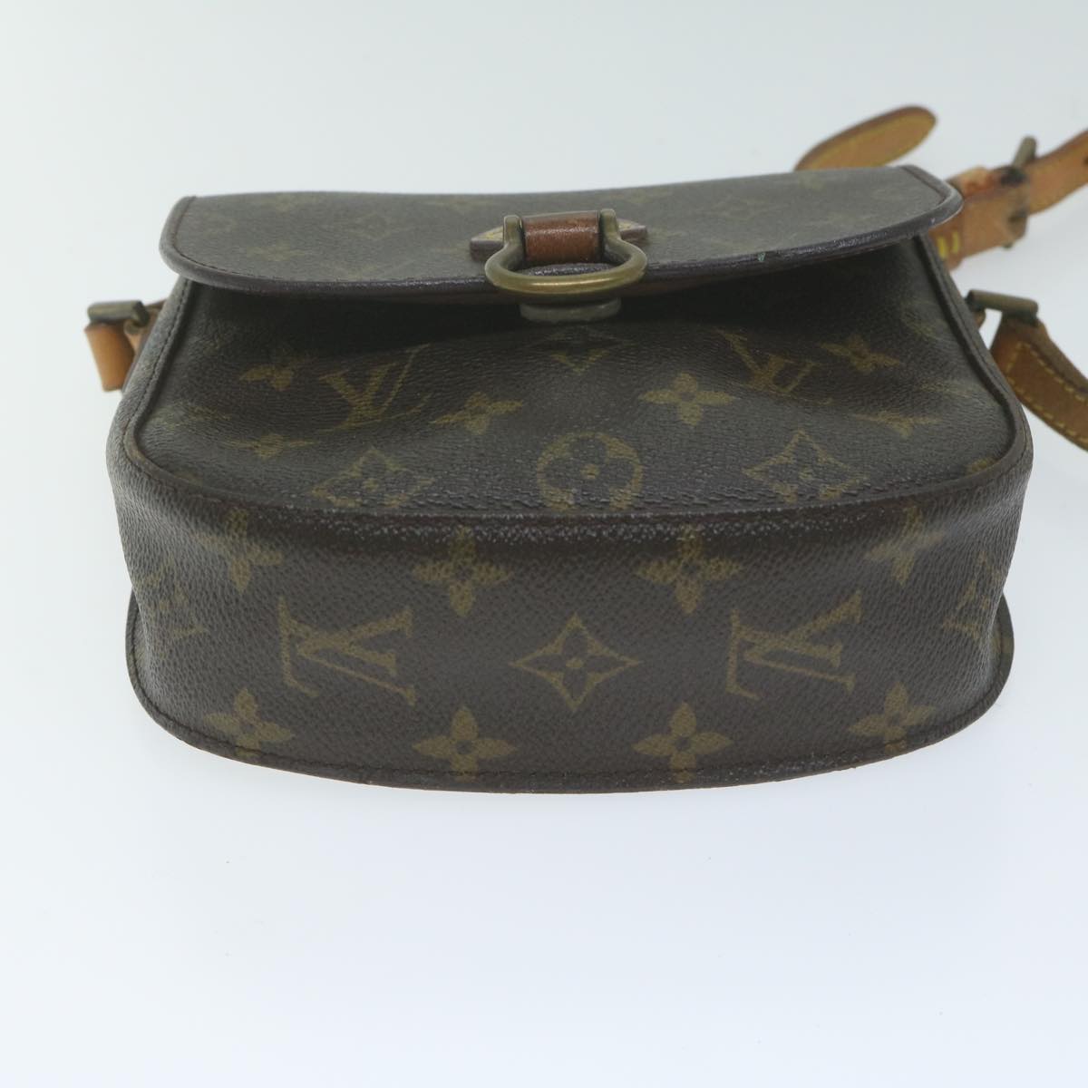 LOUIS VUITTON Monogram Saint Cloud PM Shoulder Bag M51244 LV Auth bs11582