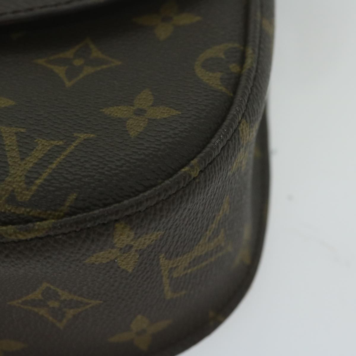 LOUIS VUITTON Monogram Saint Cloud GM Shoulder Bag M51242 LV Auth bs11583