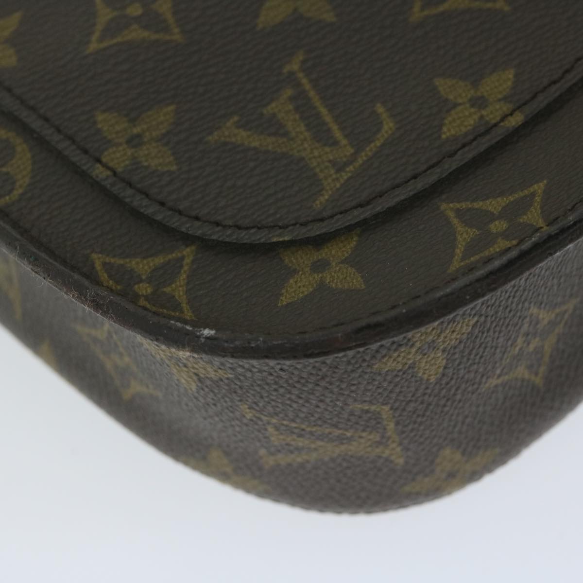 LOUIS VUITTON Monogram Saint Cloud GM Shoulder Bag M51242 LV Auth bs11583