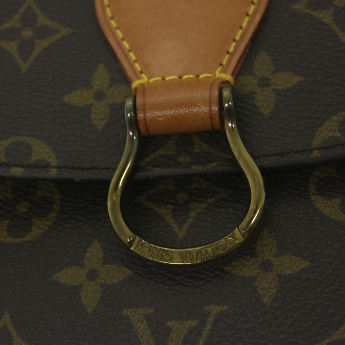 LOUIS VUITTON Monogram Saint Cloud GM Shoulder Bag M51242 LV Auth bs11583