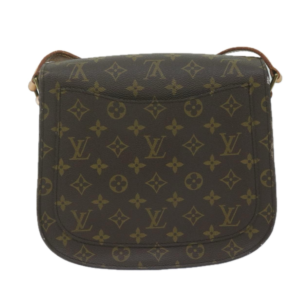 LOUIS VUITTON Monogram Saint Cloud GM Shoulder Bag M51242 LV Auth bs11583