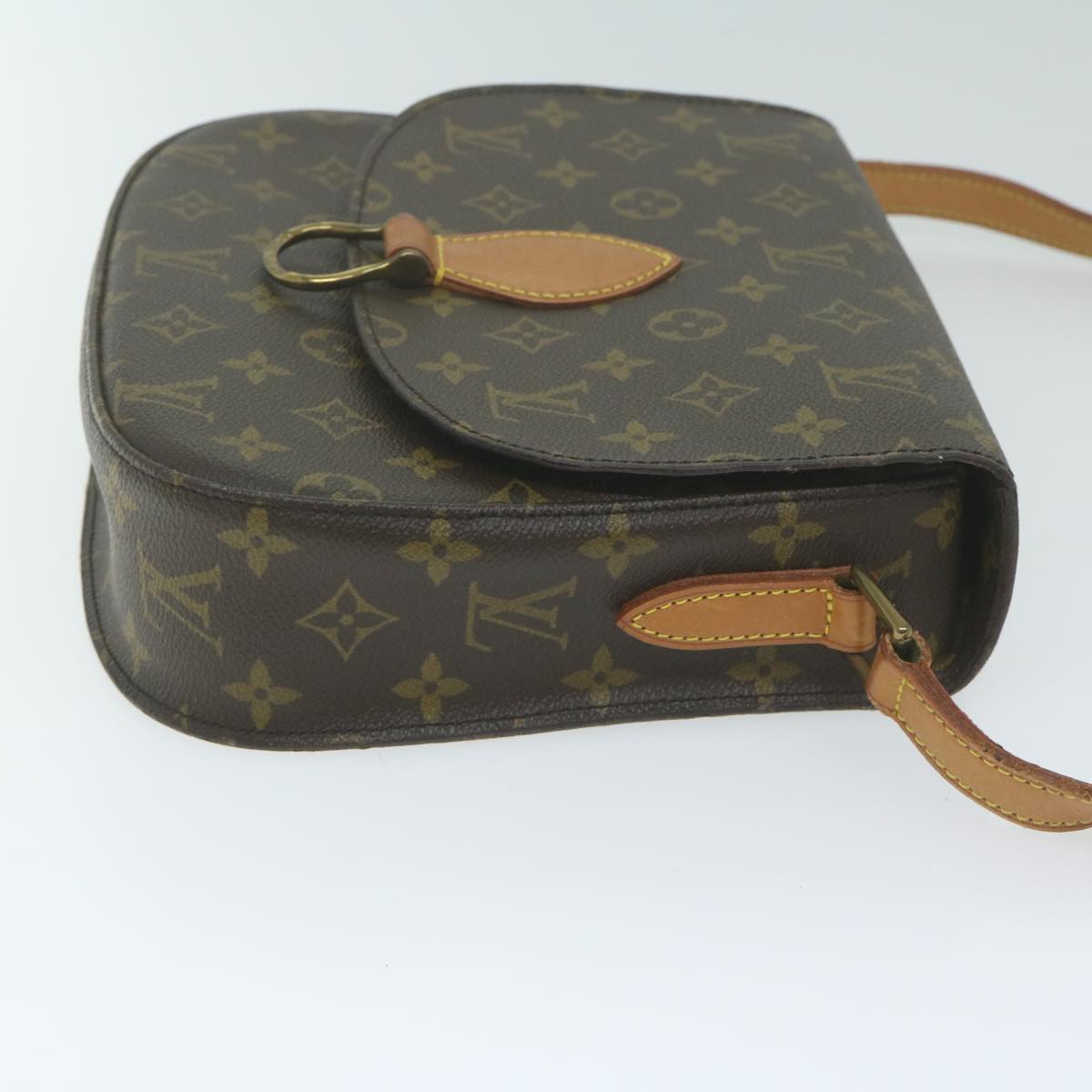 LOUIS VUITTON Monogram Saint Cloud GM Shoulder Bag M51242 LV Auth bs11583