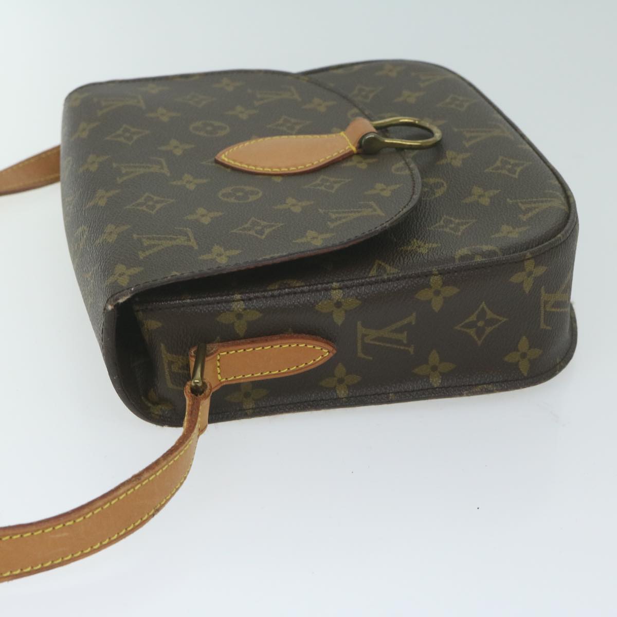 LOUIS VUITTON Monogram Saint Cloud GM Shoulder Bag M51242 LV Auth bs11583