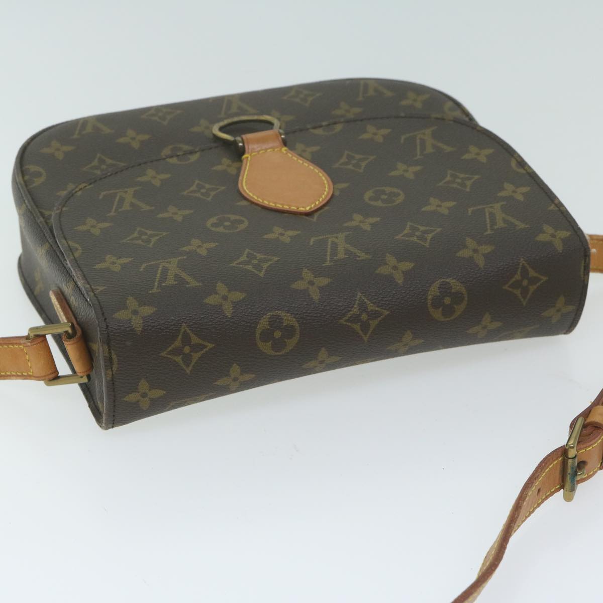 LOUIS VUITTON Monogram Saint Cloud GM Shoulder Bag M51242 LV Auth bs11583