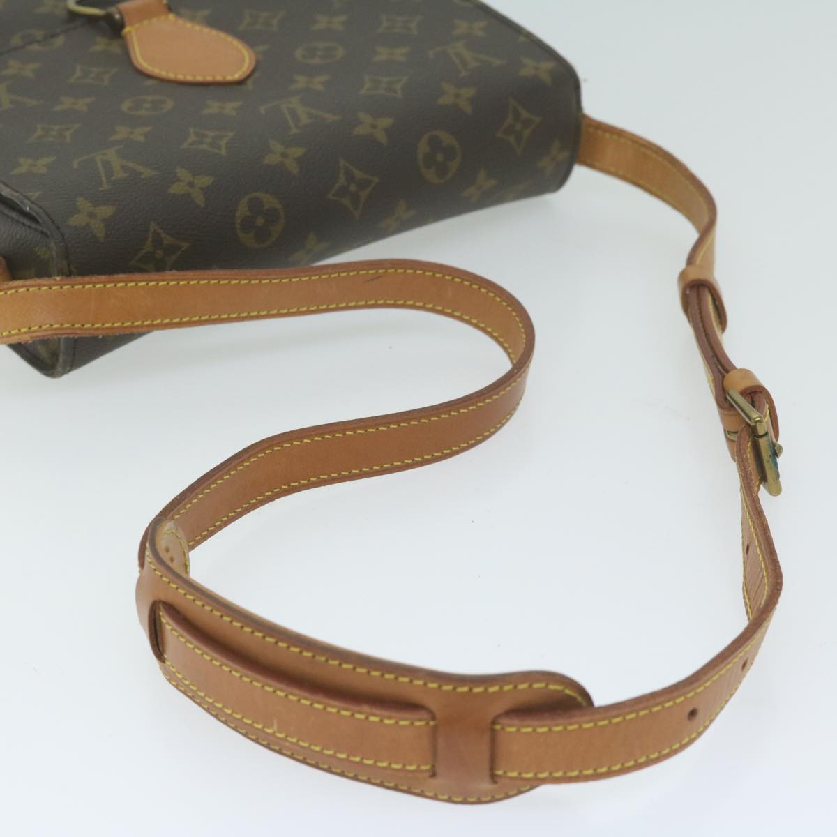 LOUIS VUITTON Monogram Saint Cloud GM Shoulder Bag M51242 LV Auth bs11583