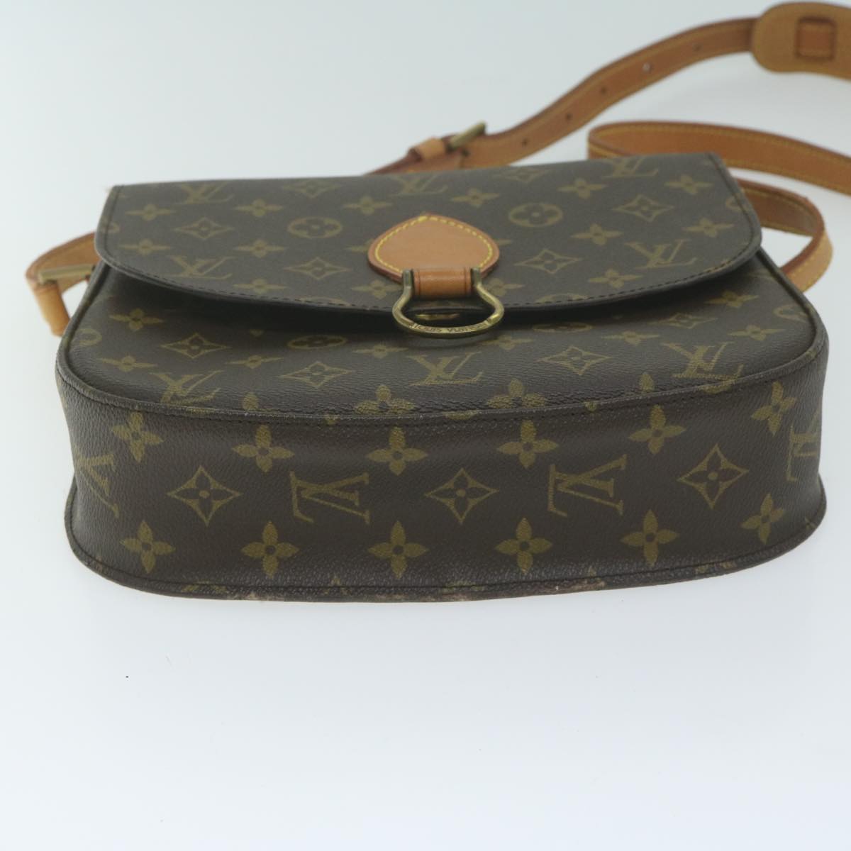 LOUIS VUITTON Monogram Saint Cloud GM Shoulder Bag M51242 LV Auth bs11583