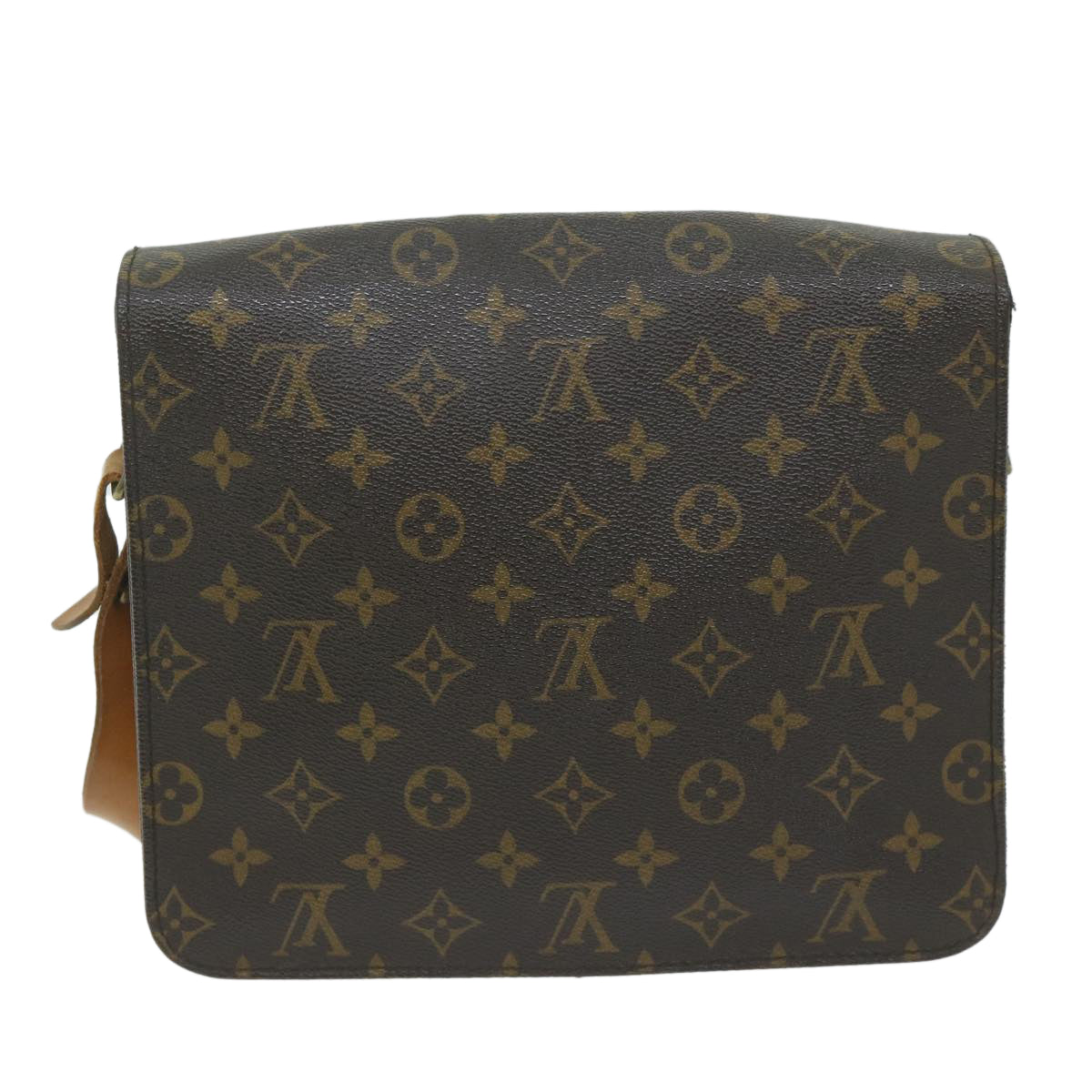 LOUIS VUITTON Monogram Cartouchiere GM Shoulder Bag M51252 LV Auth bs11587