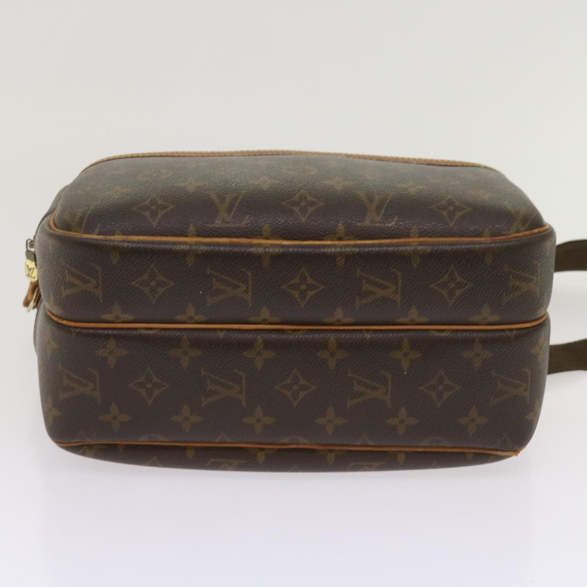 LOUIS VUITTON Monogram Reporter PM Shoulder Bag M45254 LV Auth bs11637