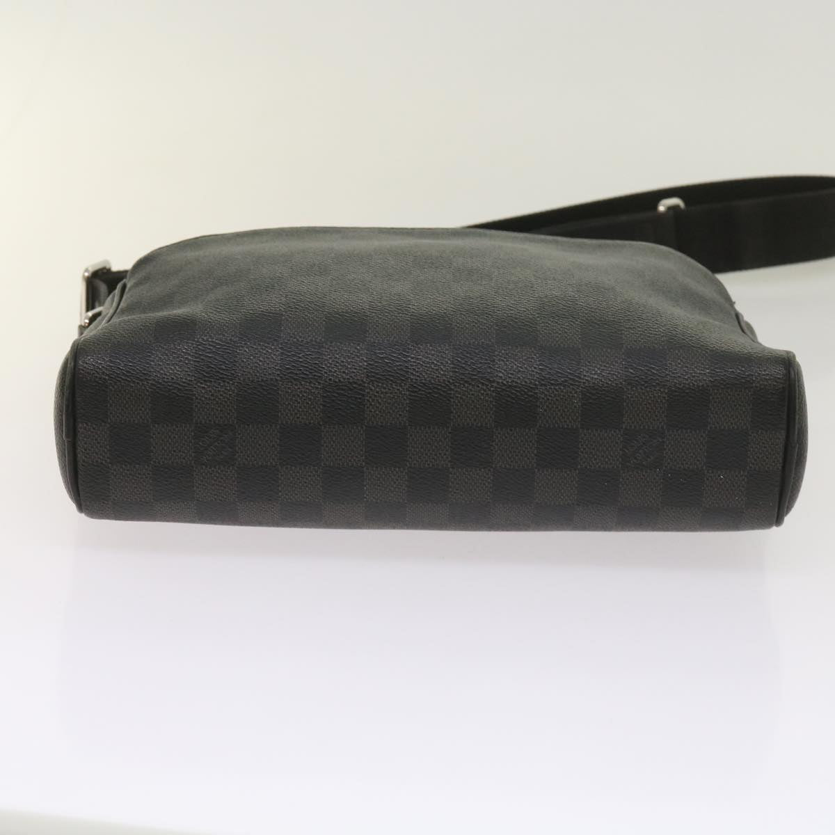 LOUIS VUITTON Damier Grafitte Dayton MM Shoulder Bag N41409 LV Auth bs11642