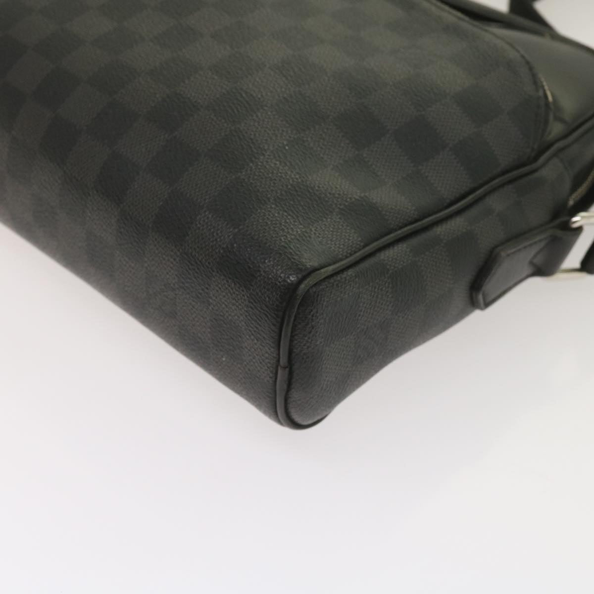 LOUIS VUITTON Damier Grafitte Dayton MM Shoulder Bag N41409 LV Auth bs11642