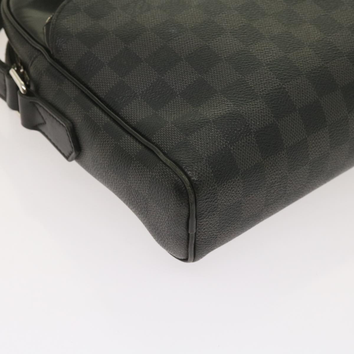 LOUIS VUITTON Damier Grafitte Dayton MM Shoulder Bag N41409 LV Auth bs11642